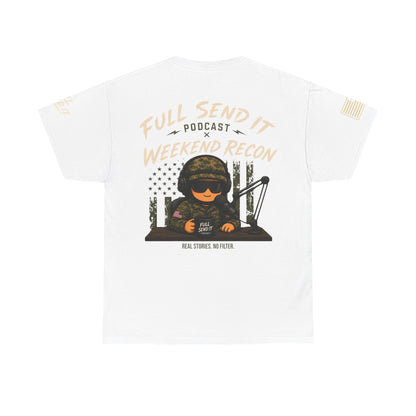 Full Send It Podcast x Weekend Recon Collab Tee