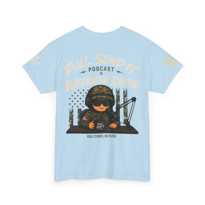 Full Send It Podcast x Weekend Recon Collab Tee