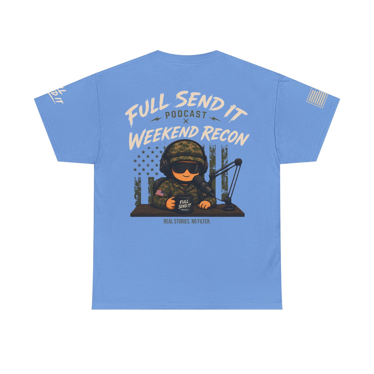 Full Send It Podcast x Weekend Recon Collab Tee