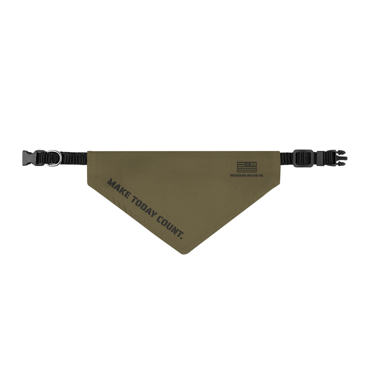 Make Today Count Dog Bandana Collar