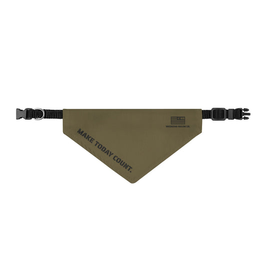 Make Today Count Dog Bandana Collar